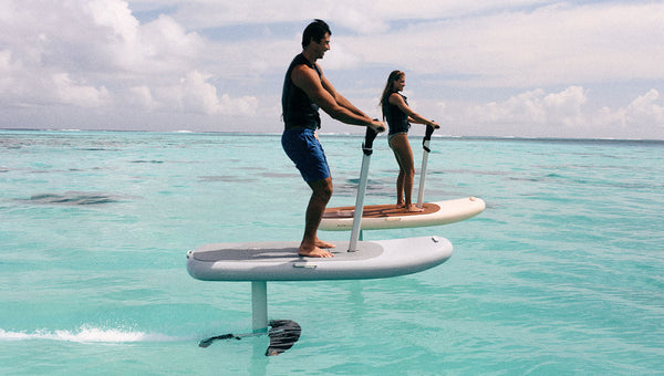 Eco friendly water transport on Flitescooter